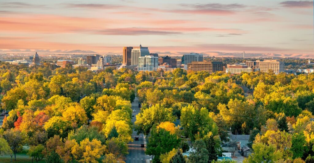 Boise skyline