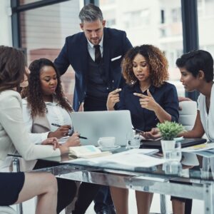 HOA management company communicating