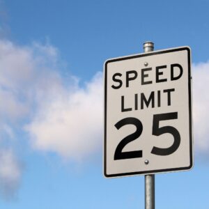 speed limit sign