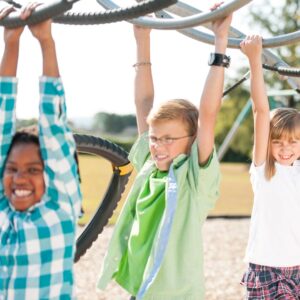 kids on playground